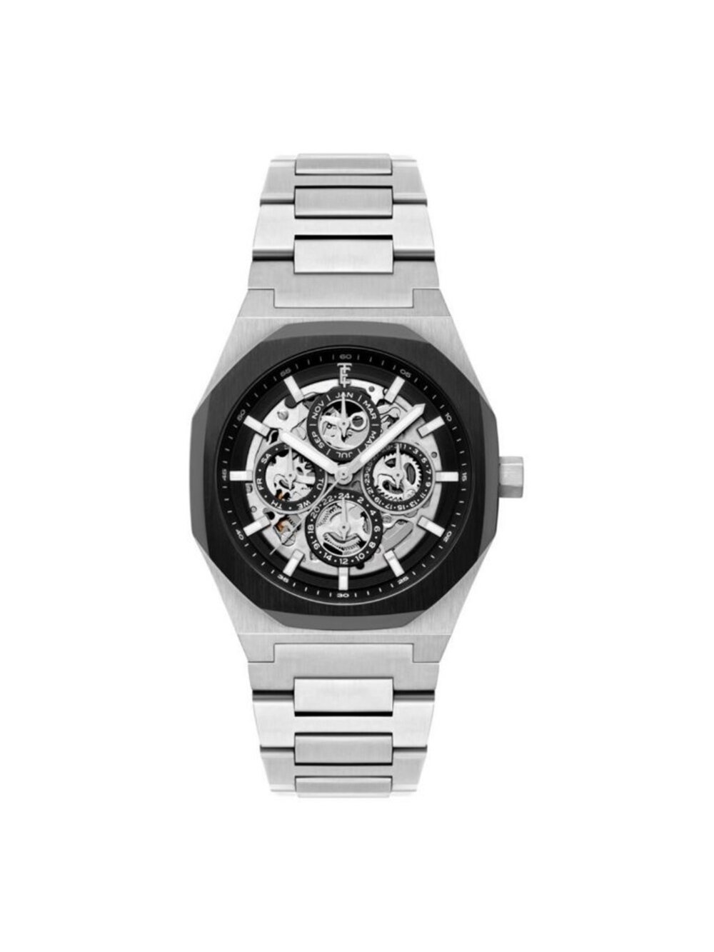 NWT Thomas Earnshaw Drake Triple Calendar Black Dial Men's Watch
